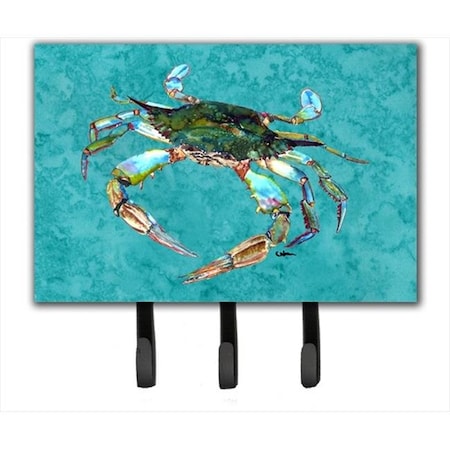 Carolines Treasures Carolines Treasures 8657TH68 6 x 9 In. Crab Leash or Key Holder 8657TH68